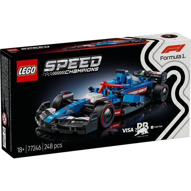 LEGO Speed Champions 77246 Visa Cash App RB VCARB 01 F1 Rennauto