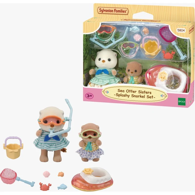 Sylvanian Families Seeotter mit Schnorchelset (Marina & Manon)