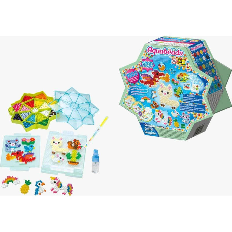 Aquabeads Sternperlen Starter-Set mit Flip Tray & Zubehör