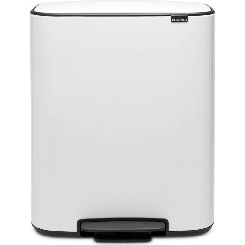 Brabantia Bo Treteimer 60L - Weiß