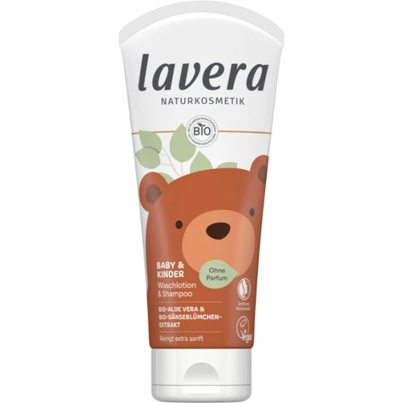 lavera Baby & Kinder Waschlotion & Shampoo 200 ml