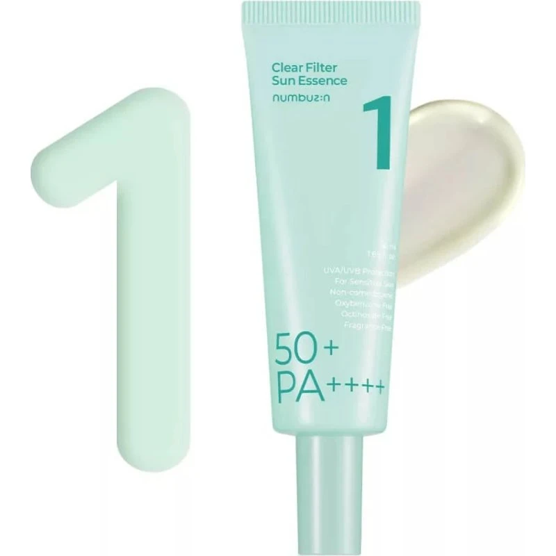 Numbuzin No.1 Clear Filter Sun Essence SPF 50+ PA++++, 50ml