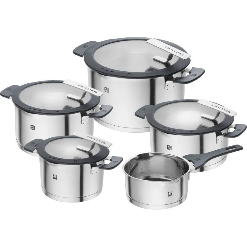 Zwilling Simplify Kochtopfset 5-tlg. aus Edelstahl