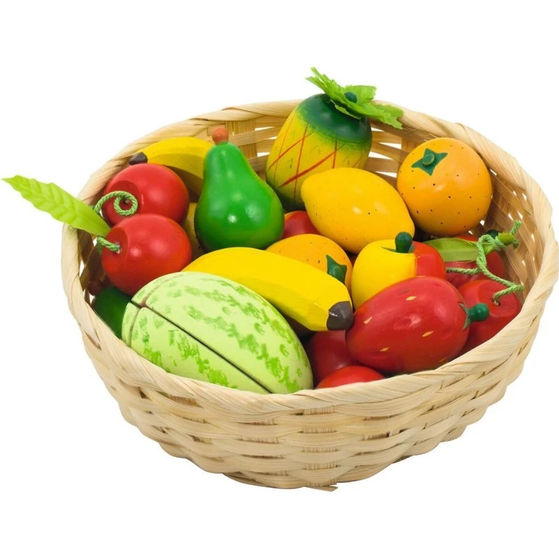 Obst im Korb Dekorationsset