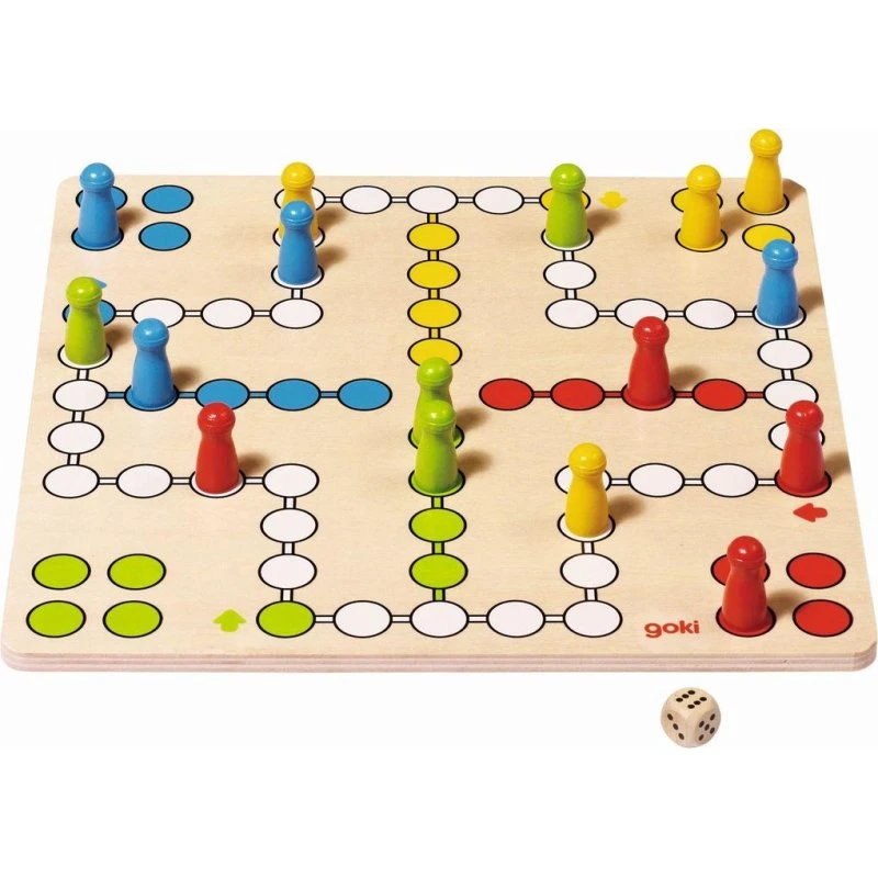 Goki Ludo Basic Brettspiel