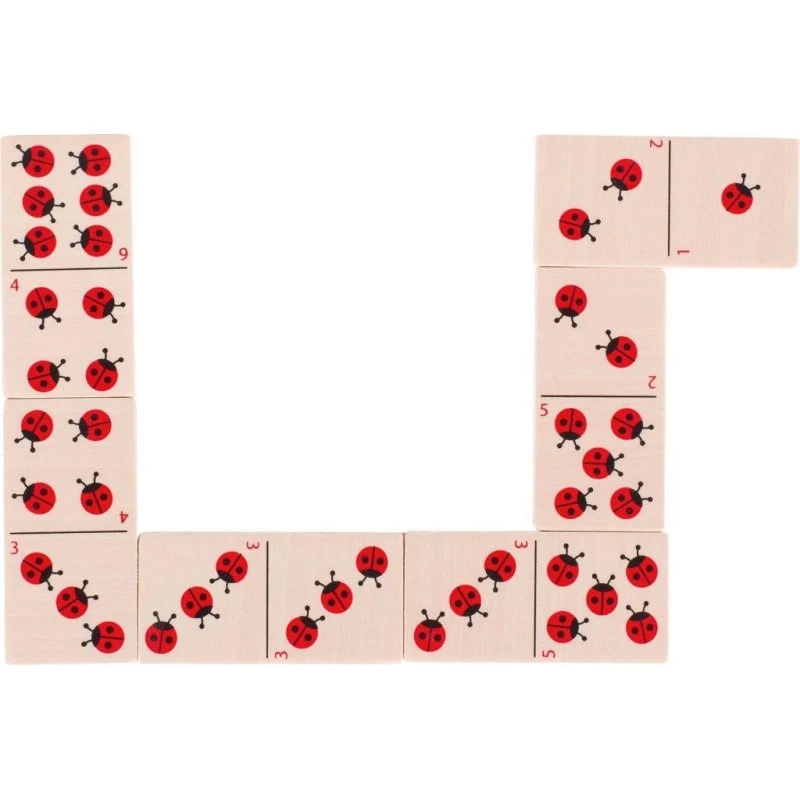 Goki Dominospiel Marienkäfer (56716)