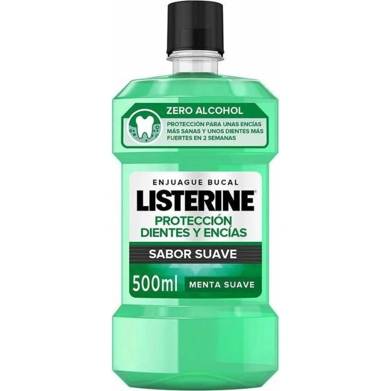 Listerine Gesundes Zahnfleisch & Starke Zähne 0% Alkohol 500 ml