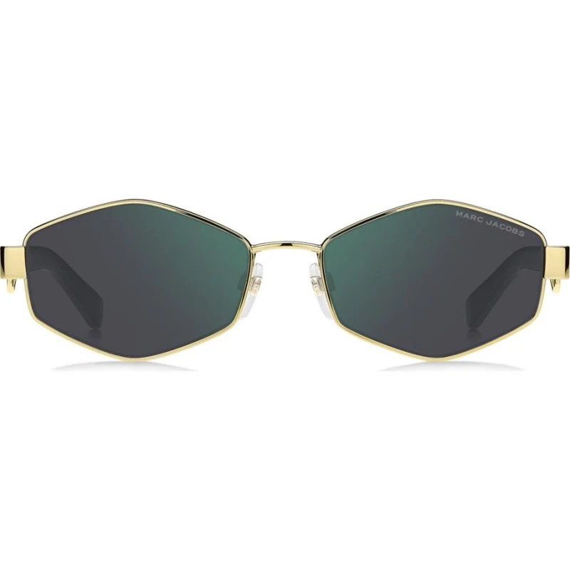 Marc Jacobs Marc 496/S Sonnenbrille Gold Rechteckig Grün 55mm