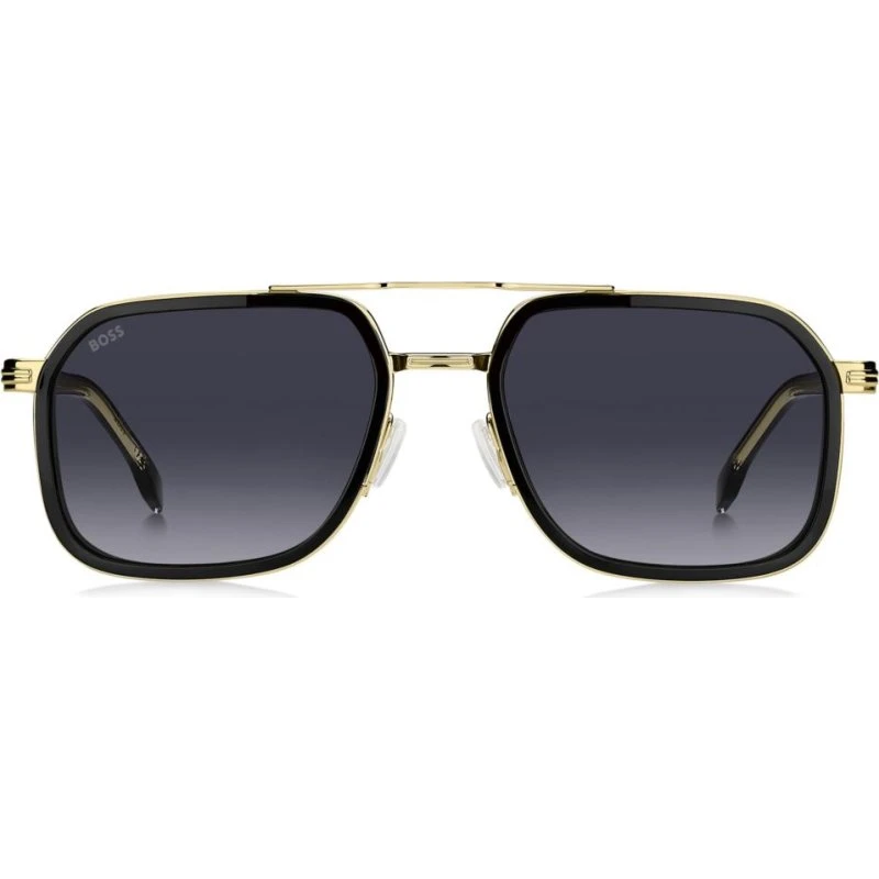 BOSS 1724/S Sonnenbrille Herren - Schwarz/Grau, 55mm