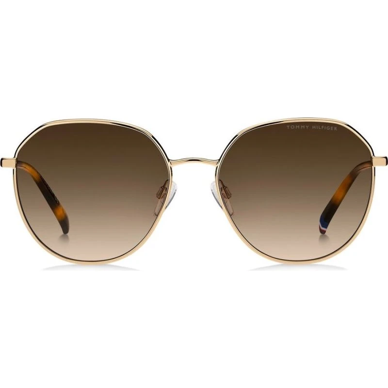 Tommy Hilfiger TH 2218/S Sonnenbrille Damen - Pantos, Roségold/Braun