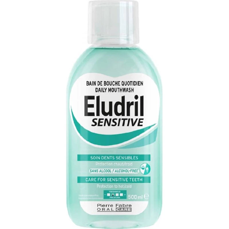 Eludril Sensitive Daily Mouthwash 500 ml