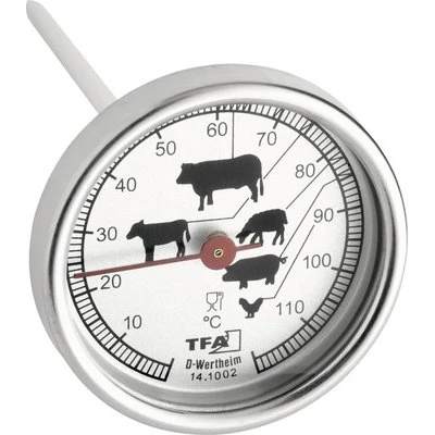 TFA Dostmann Braten-Thermometer Edelstahl