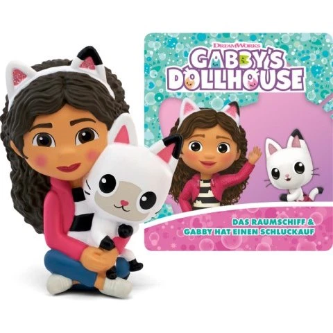 Tonies Tonie Hörfigur Gabby's Dollhouse - Das Raumschiff / Gabby hat einen Schluckauf