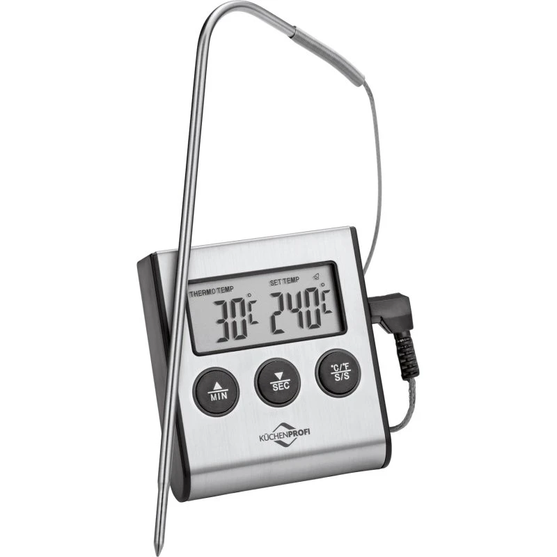 KÜCHENPROFI Primus Digital-Bratenthermometer silber
