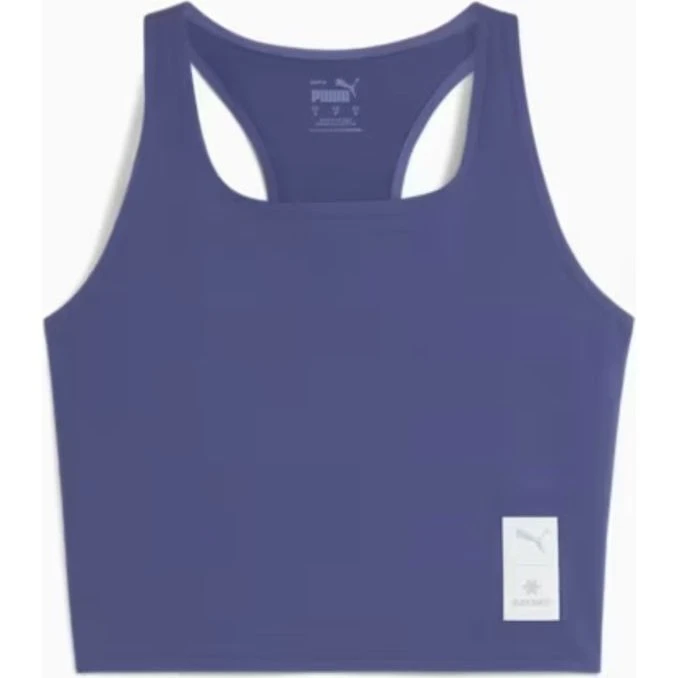 PUMA x Saysky Run Crop Singlet Damen - Blau