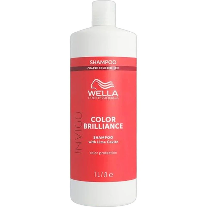 Wella Invigo Color Brilliance Shampoo für kräftiges Haar, 1000 ml