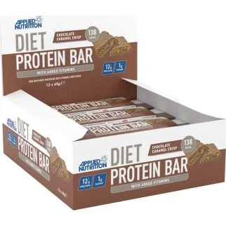 Diet Protein Bar Chocolate Caramel Crisp 12x45g