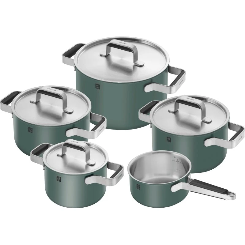 Zwilling Pure Kochgeschirrset 5-tlg. Grün - Edelstahl
