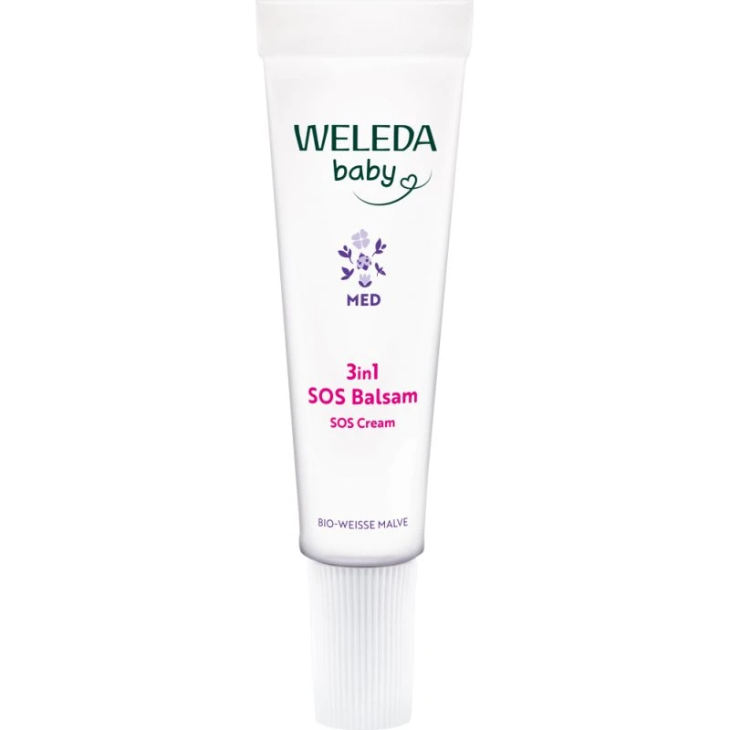Weleda 3in1 SOS Balsam Weisse Malve 10 ml