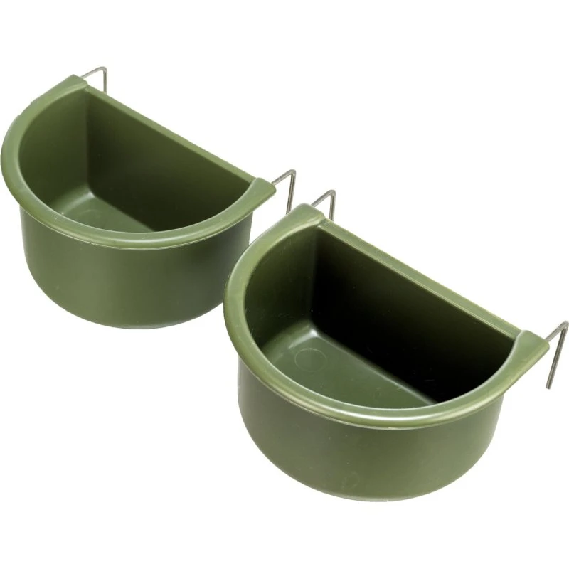 TRIXIE 2er Set Hängenäpfe 75/85 ml