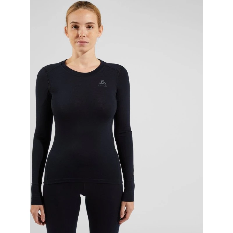 Odlo Merino 200 Crew Neck Langarmshirt Damen - L