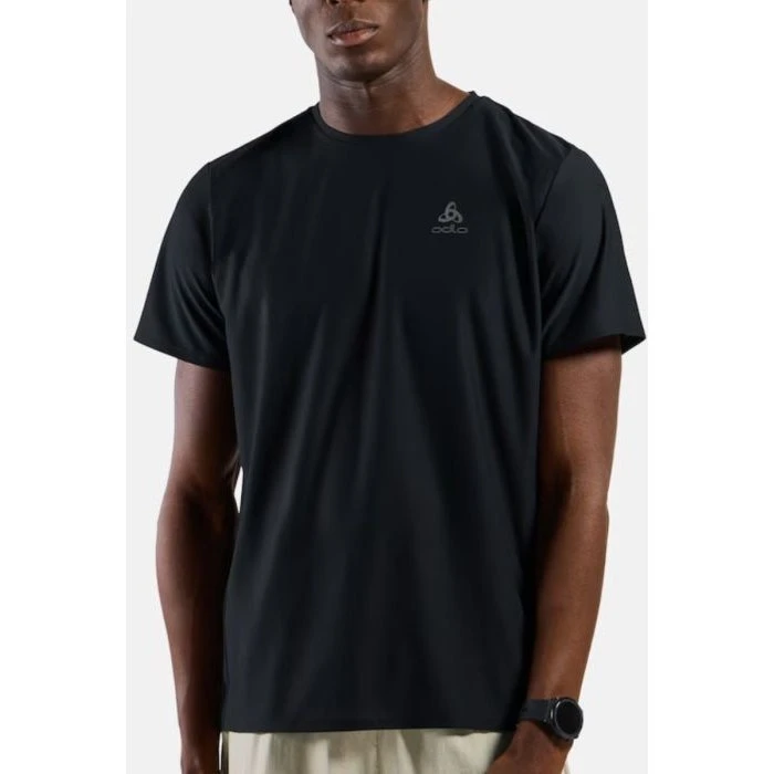 Odlo Zeroweight Crew Neck SS Tee Herren - Schwarz - Gr. S