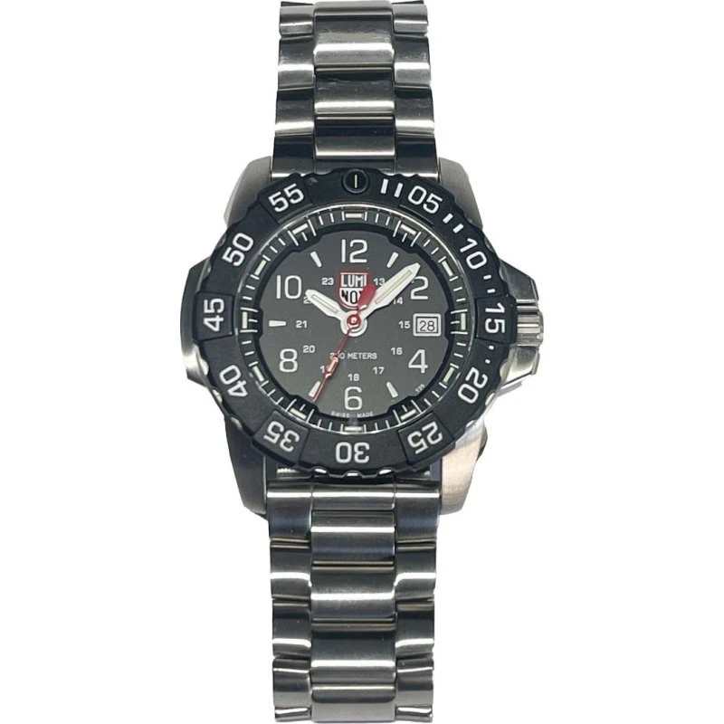 Luminox XS.3251.CB Navy SEAL Taucheruhr schwarz/silber 45 mm
