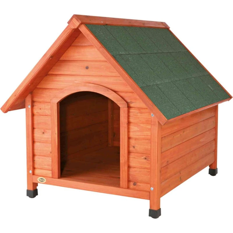 TRIXIE natura Hundehütte Cottage Satteldach 83 x 87 x 101 cm braun