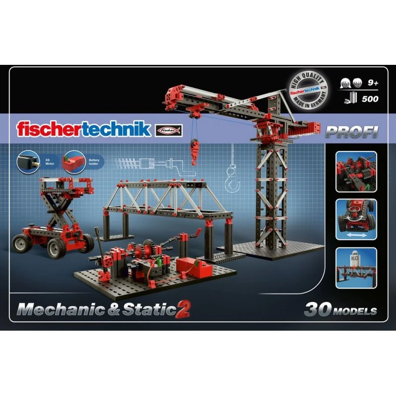 fischertechnik STEM Bausatz Mechanik & Statik 2