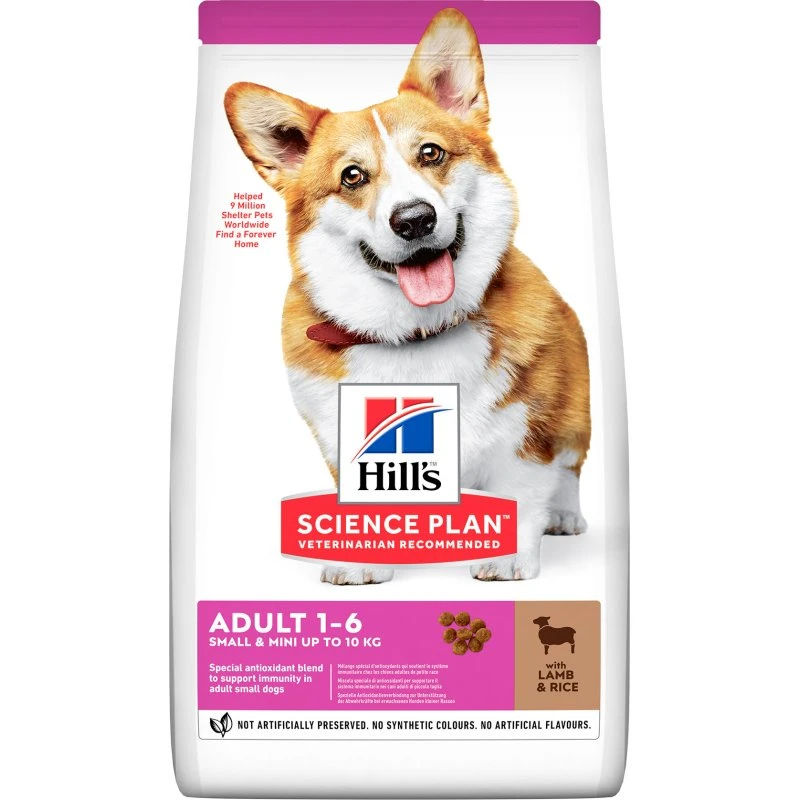Hill's Science Plan Small & Mini Adult Lamm & Reis 6 kg