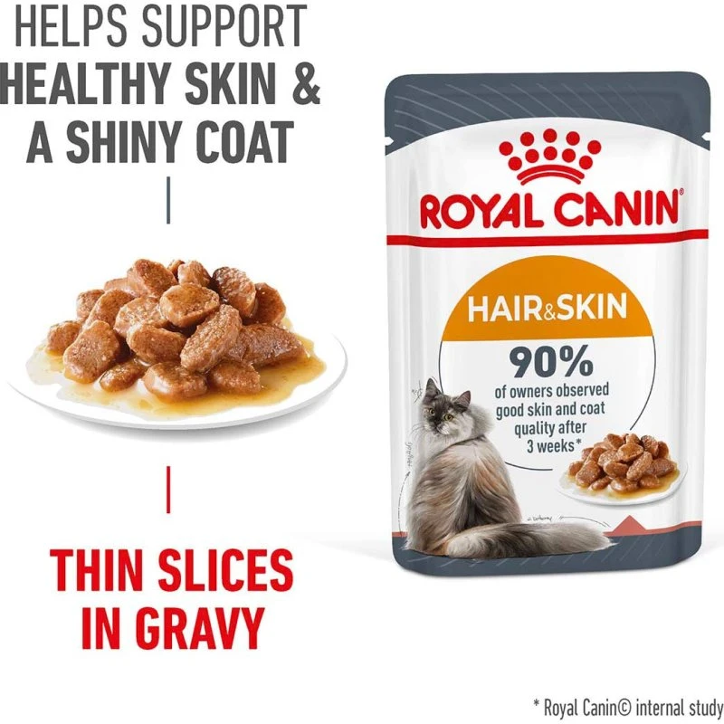 Royal Canin Hair & Skin in Soße 12x85g