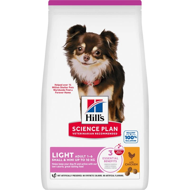 Hill's Science Plan Light Small & Mini Adult Huhn 1,5kg
