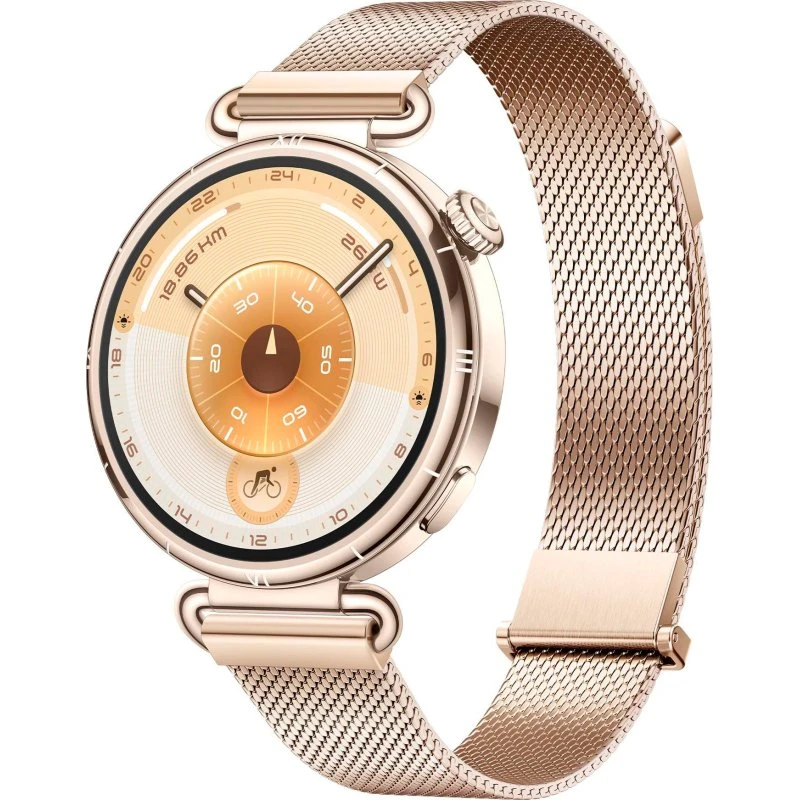 Huawei WATCH GT6 41mm Gold Milanese - Smartwatch mit AMOLED Display