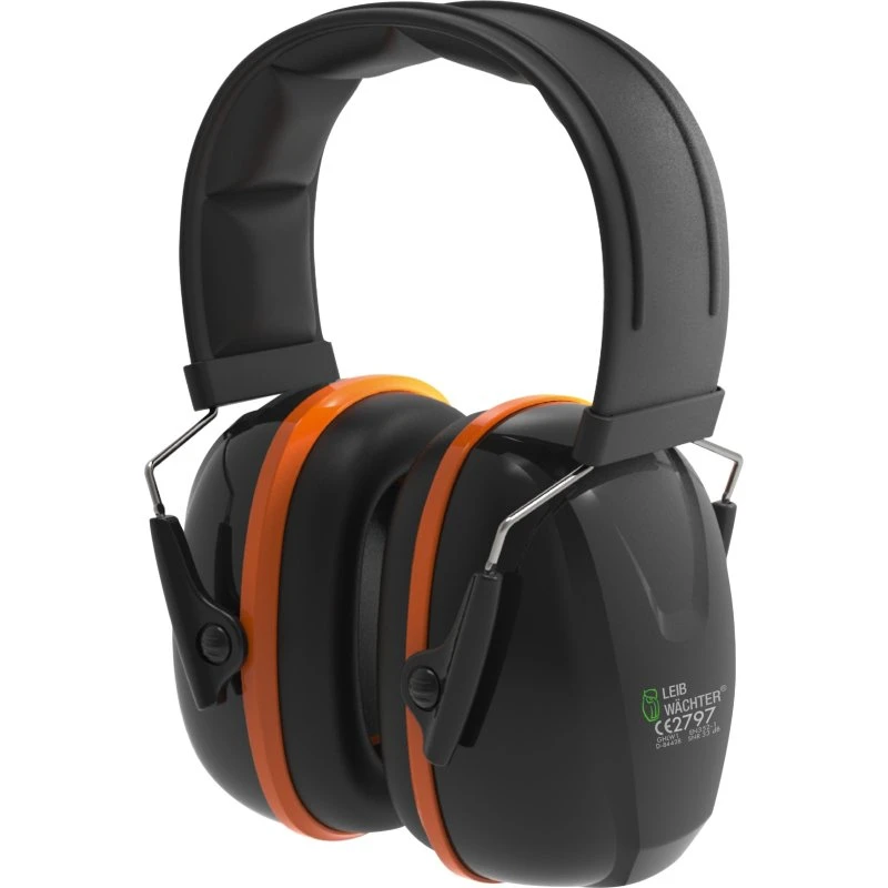 Leibwächter GHLW2 Kapselgehörschutz schwarz/orange SNR 33 dB