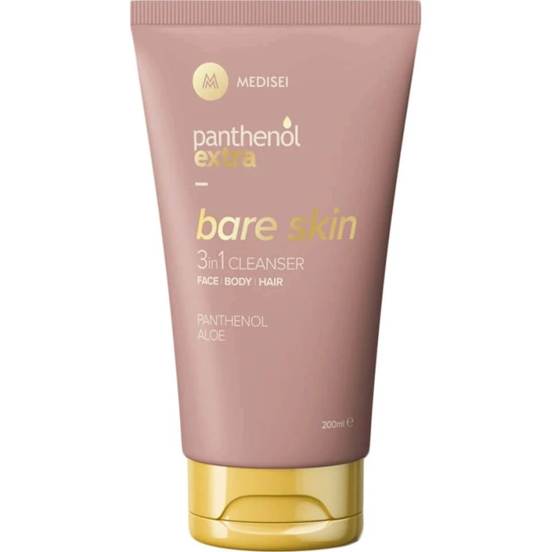 Panthenol Extra Bare Skin 3in1 Cleanser Gesicht Körper Haar 200ml