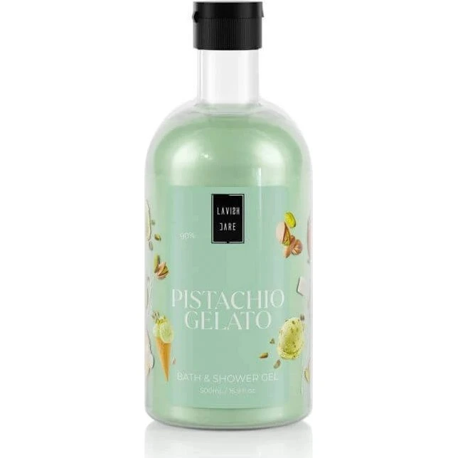 LAVISH Care Bade- und Duschgel Pistachio Gelato, 500ml