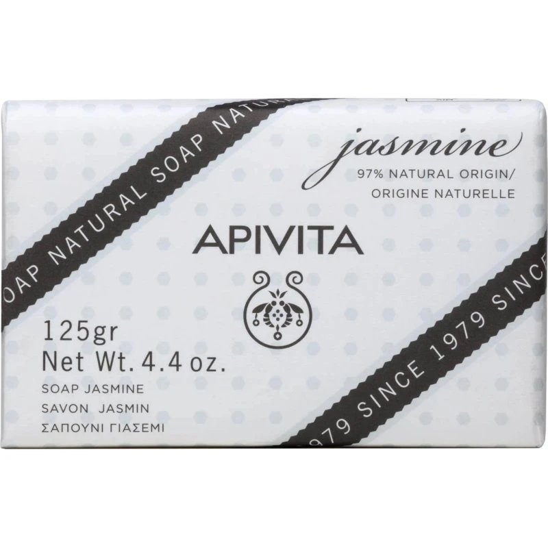 APIVITA Naturseife Jasmin für Gesicht & Körper 125g
