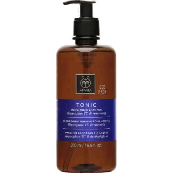 APIVITA Eco Pack Tonic Shampoo gegen Haarausfall für Männer, 500ml