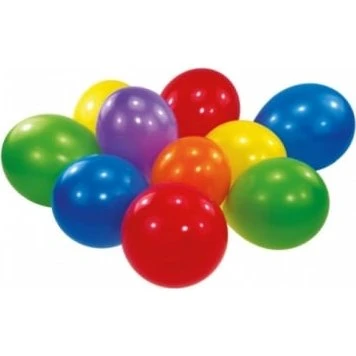 PartyMax 100 Luftballons bunt 22,3 cm