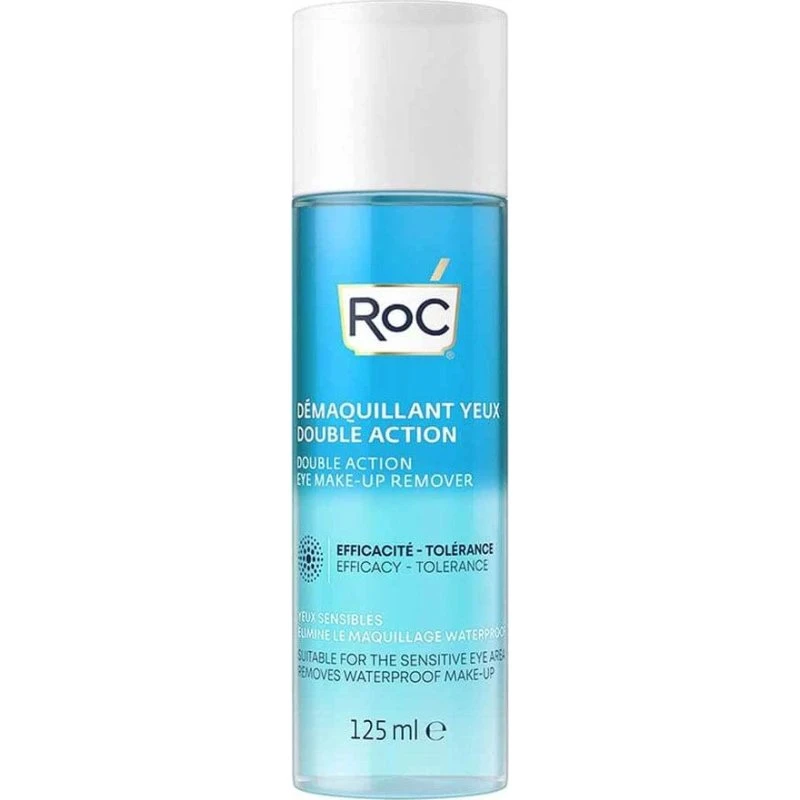 ROC Double Action Augen-Makeup-Entferner 125 ml