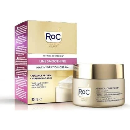 RoC Retinol Correxion Line Smoothing Gesichtscreme, 50 ml