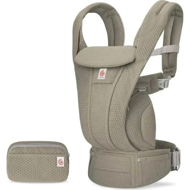 Ergobaby Omni Deluxe Mesh Babytrage, Soft Olive