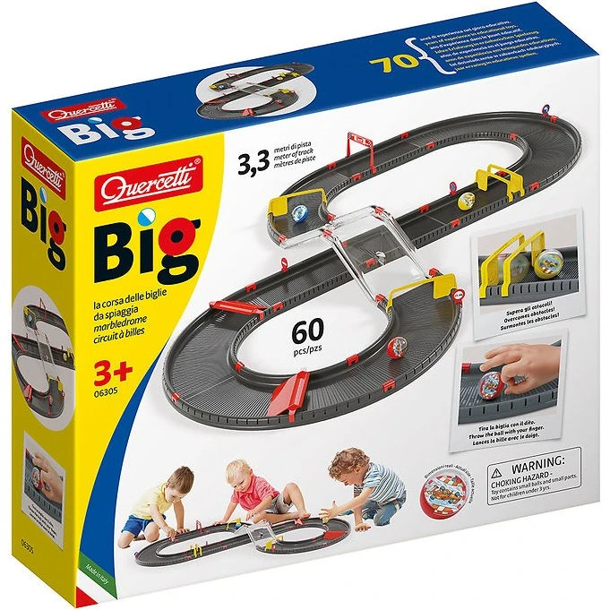 Quercetti BIG Kugelbahn 60 Teile 06305