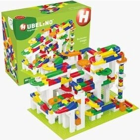 Hubelino Kugelbahn Baukasten Mega (585 Teile)