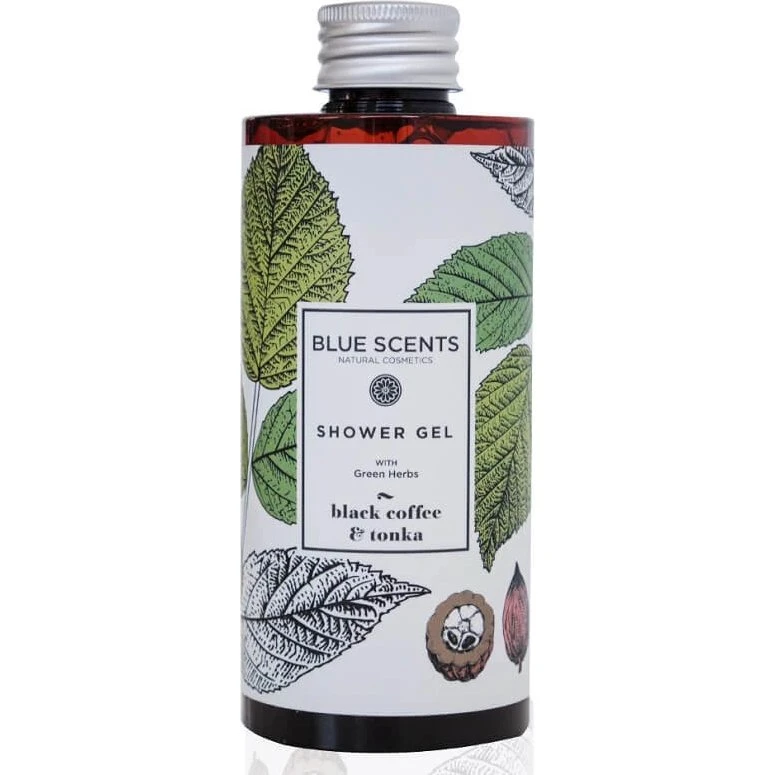 Blue Scents Schwarzer Kaffee & Tonka Duschgel, 300 ml