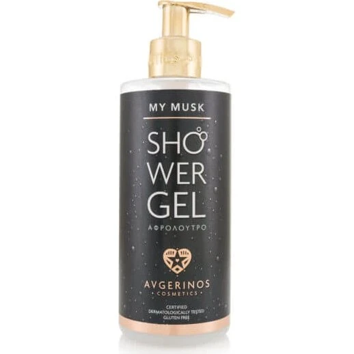 Avgerinos Cosmetics Mein Moschus-Duschgel, 300ml