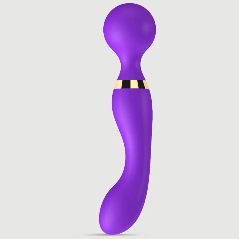 Aurelia 2-in-1 Massagestab & G-Punkt Stimulator - Lila Silikon