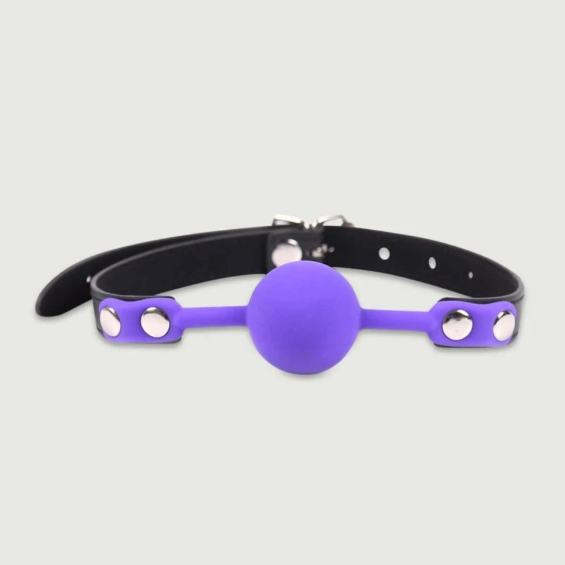 Sexopolis Ballknebel mit Silikonball - Lila