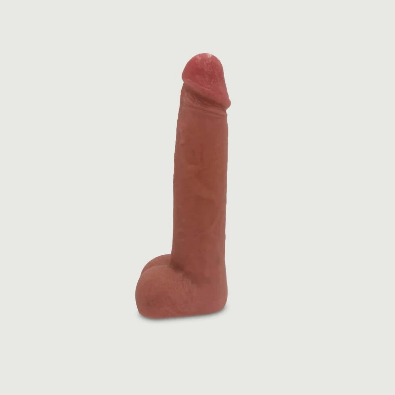 Sexopolis 19 cm Realistischer Silikon-Dildo - Braun