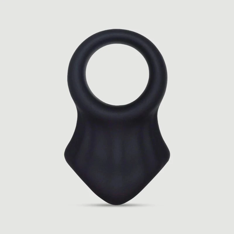 Flexible My Ball Bag Liquid Silicone Cock & Ball Ring - Schwarz